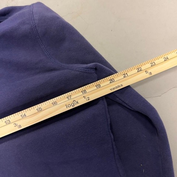 Vintage y2k women's purple Nike embroidered zip up hoodie - Picture 4 of 6